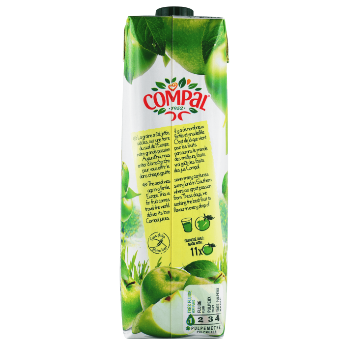Compal Apple Juice 100% – Portuguese Fruit Juice