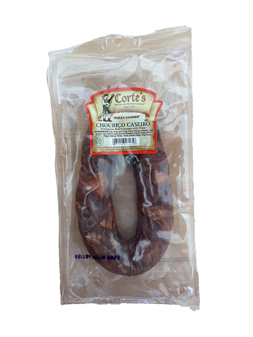 Cortes Chouriço Caseiro – Portuguese Home-Style Smoked Sausage