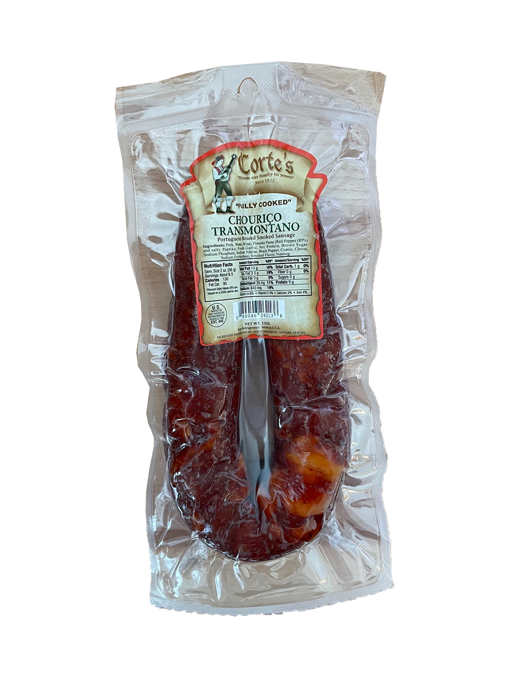 Cortes Chouriço Transmontano – Portuguese Smoked Sausage
