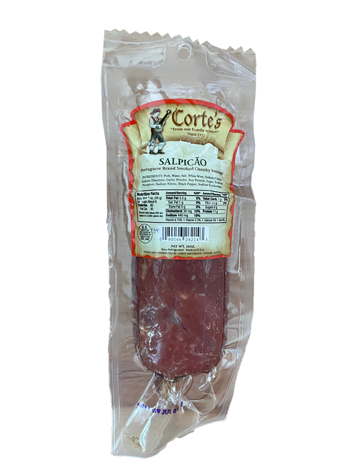 Cortes Salpicão – Portuguese Smoked Chunky Pork Sausage