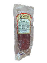 Load image into Gallery viewer, Cortes Salpicão – Portuguese Smoked Chunky Pork Sausage
