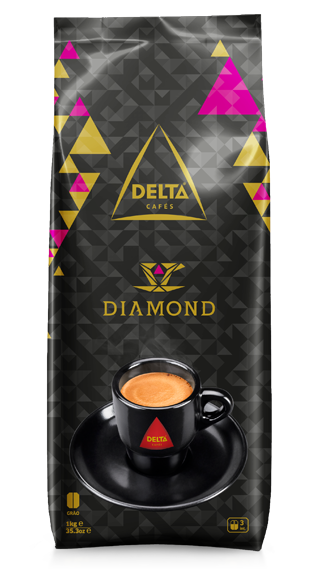 Café en grains DELTA CAFES DIAMOND 1 kg - MAPALGA CAFES, delta