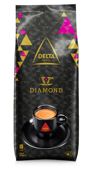 Café en grains DELTA CAFES DIAMOND 1 kg