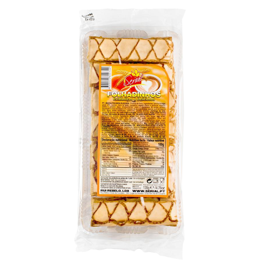 Serial Folhadinhos – Portuguese Glazed Puff Pastry