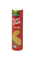 Gullón Mega Duo Cream Biscuits – Chocolate & Vanilla Filled Cookies