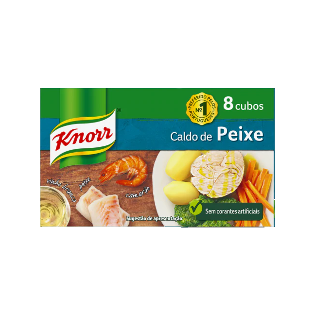 Knorr Caldo de Peixe – Portuguese Fish Broth Cubes
