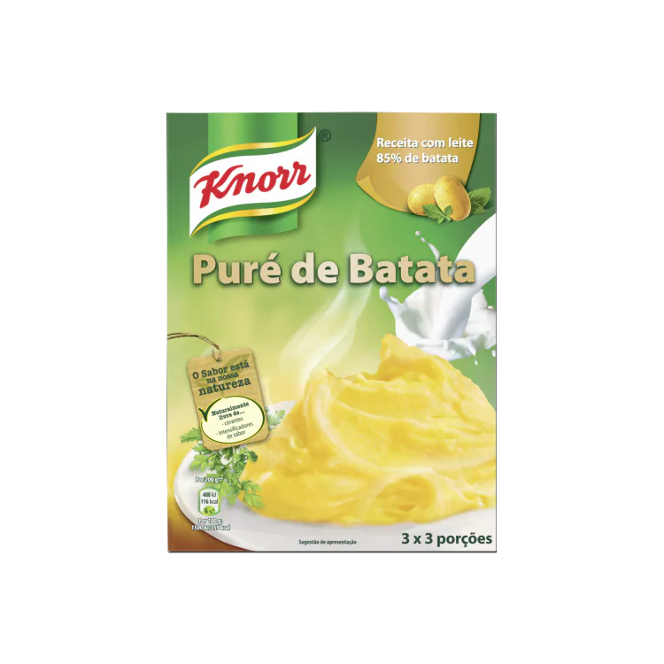 Knorr Mashed Potato (Puré de Batata) – Portuguese Instant Mash