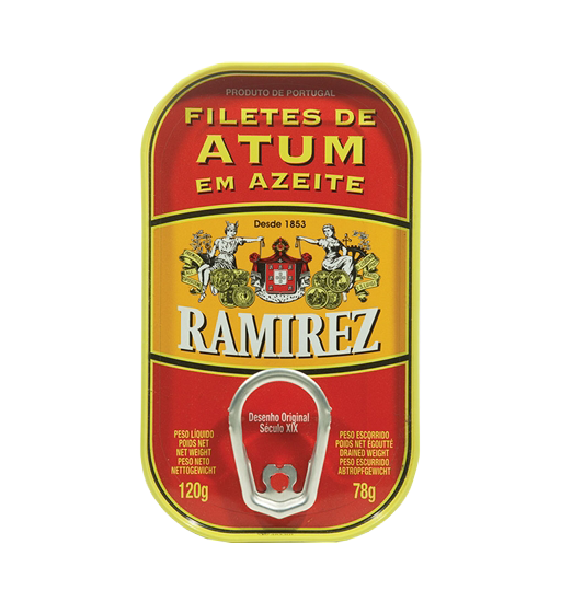 Ramirez Tuna Fillets in Olive Oil – Portuguese Canned Tuna