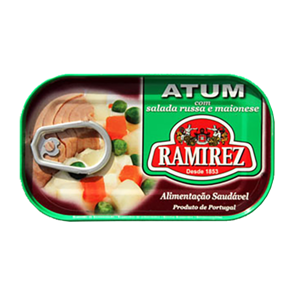 Ramirez Tuna with Potato Salad & Mayonnaise (Salada Russa) – Portuguese Ready Meal