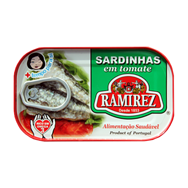 Ramirez Sardines in Tomato Sauce – Portuguese Canned Sardines