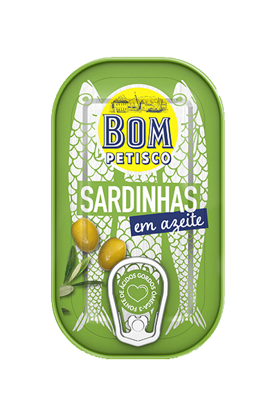 Bom Petisco Sardines in Olive Oil 120g – Portuguese Canned Sardines