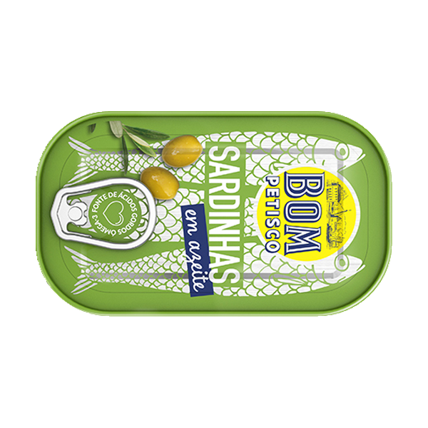 Bom Petisco Sardines in Olive Oil 120g – Portuguese Canned Sardines