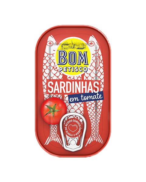 Bom Petisco Sardines in Tomato Sauce 120g – Portuguese Canned Sardines