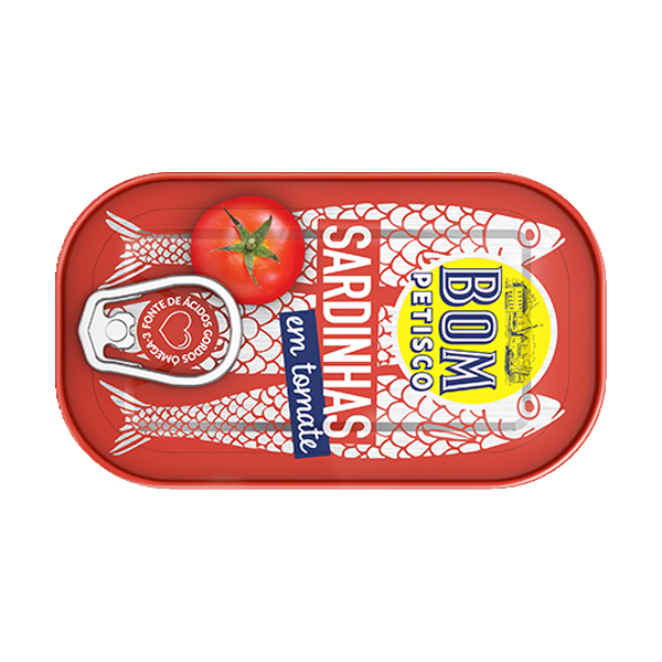 Bom Petisco Sardines in Tomato Sauce 120g – Portuguese Canned Sardines
