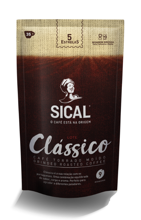 Sical Clássico Ground Coffee Intensidade 9 – Portuguese Roasted Coffee