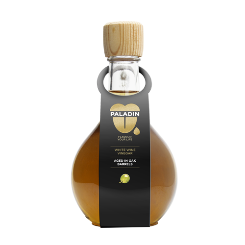 White Grape Vinegar Aged in Oak Barrels